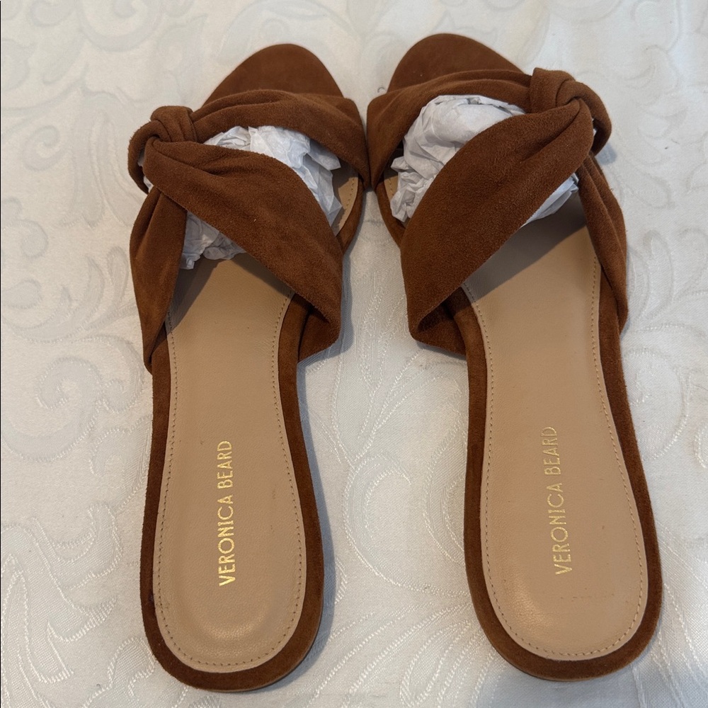NWOT Veronica Beard Seraphina Slide Sandal. Ladies 8.5. - Picture 9 of 15